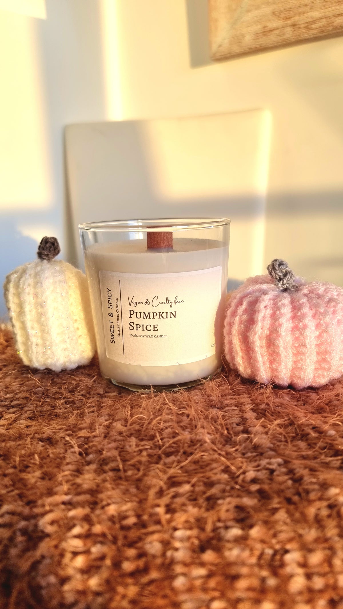 275g Pumpkin Spice CocoSoy Wax Candle