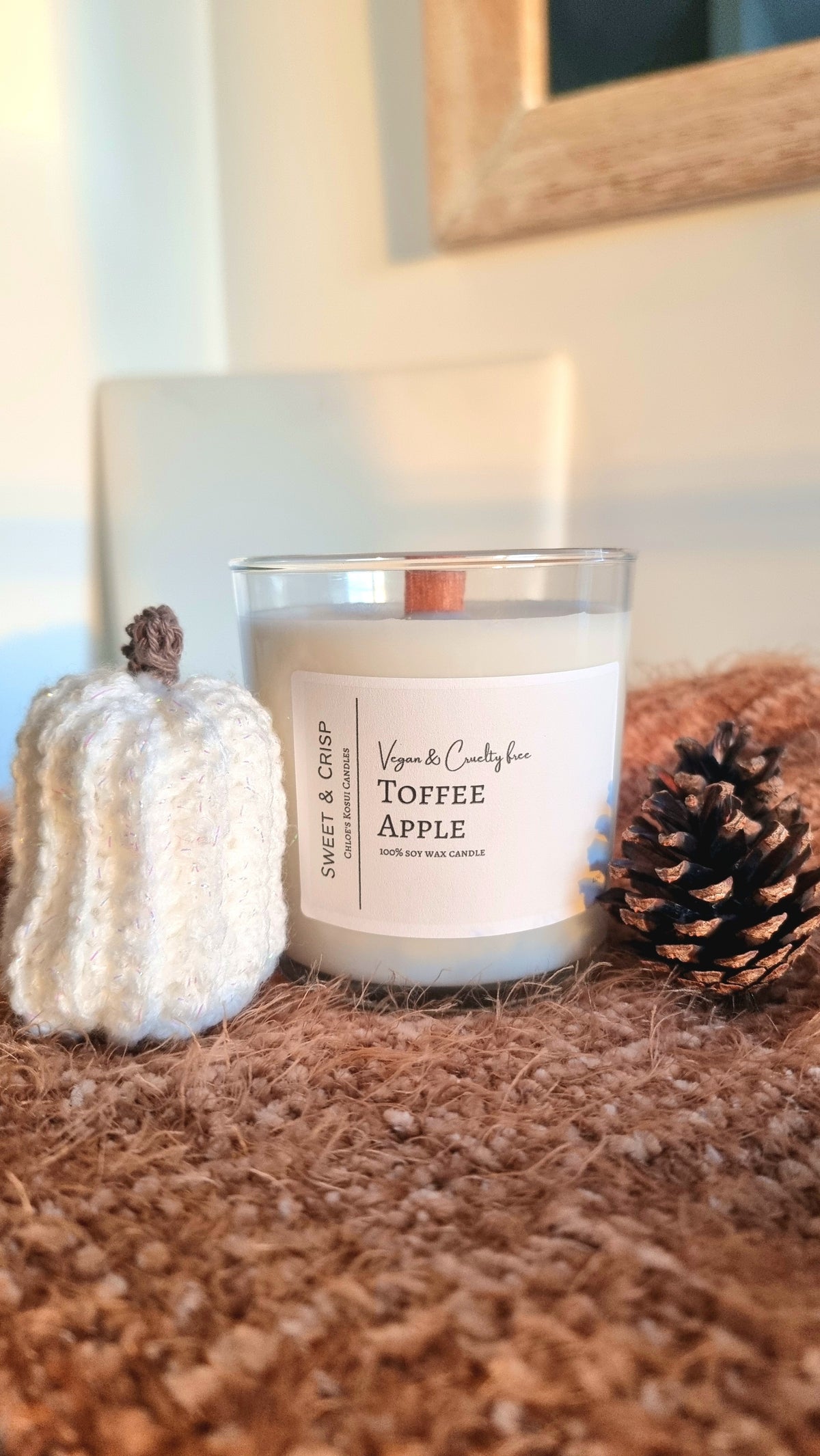 275g Toffee Apple CocoSoy Wax Candle